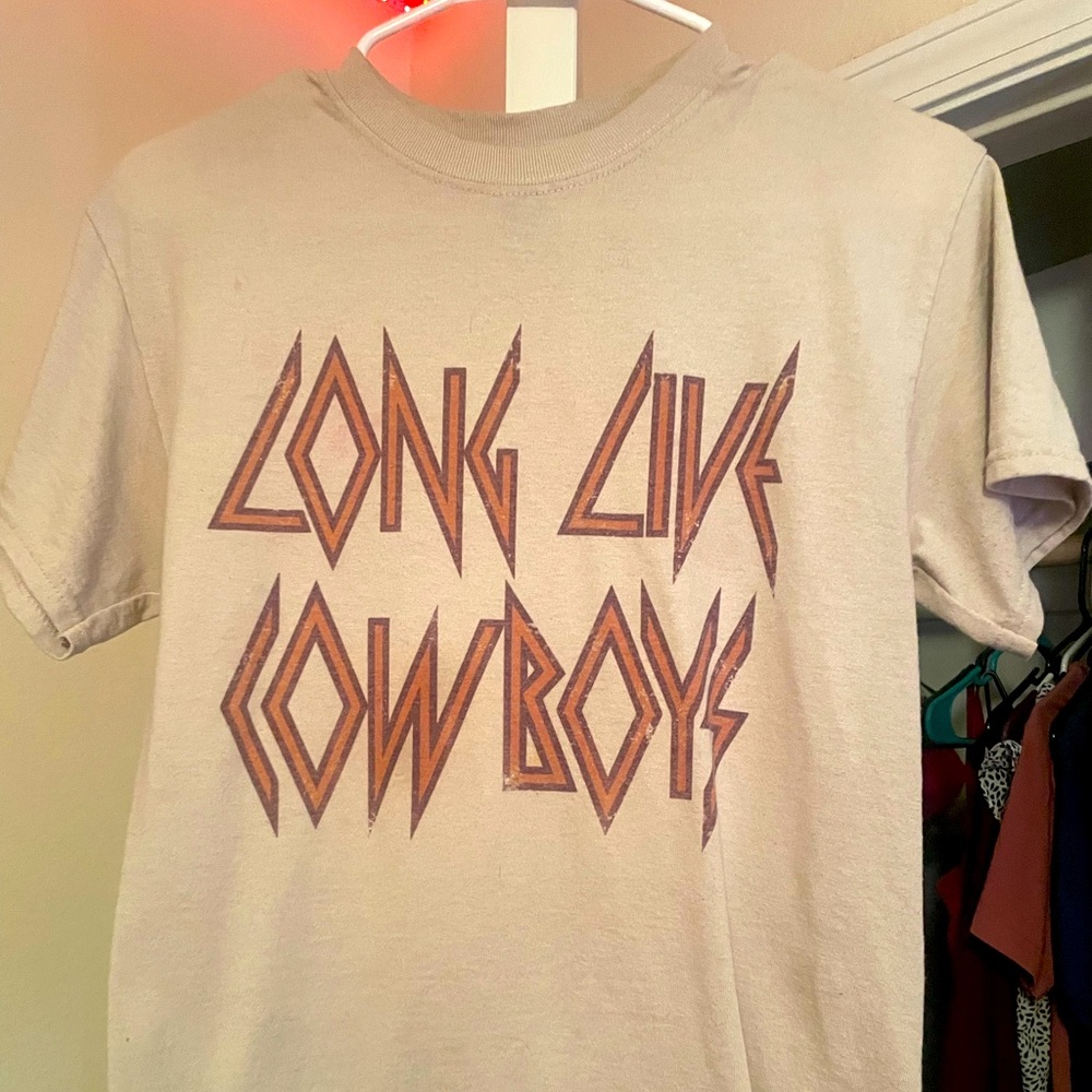 long love cowboys tee